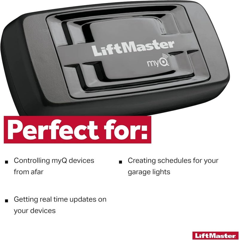 LiftMaster 828LM - Internet Gateway - Only Works with LiftMaster Security+ 2.0 Garage Door Openers - Smart Control for MyQ-Enabled Devices Including Gate Operators - Ethernet connectivity only - Image 4